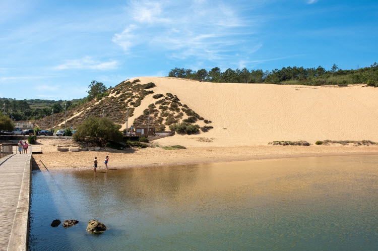 Praia de Salir do Porto, São Martinho do Porto, Portugal, Portugal